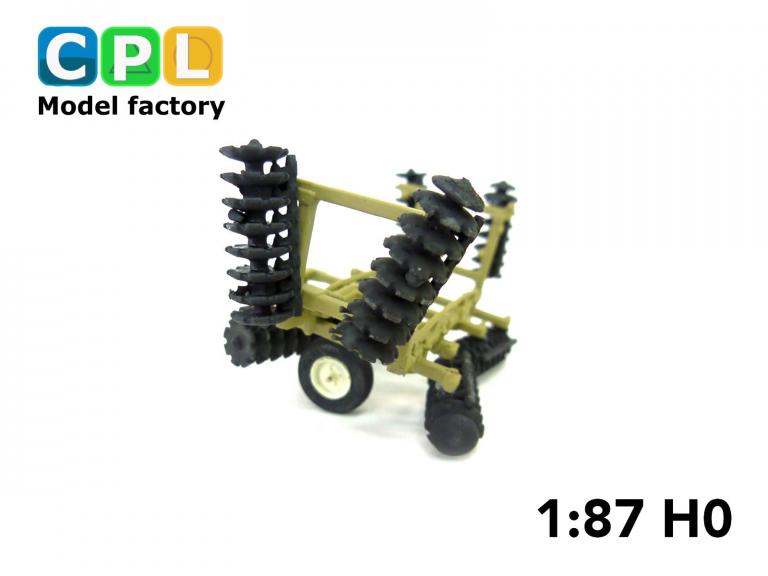 Preview: Scheibenegge BDT-7 olive Transportstellung